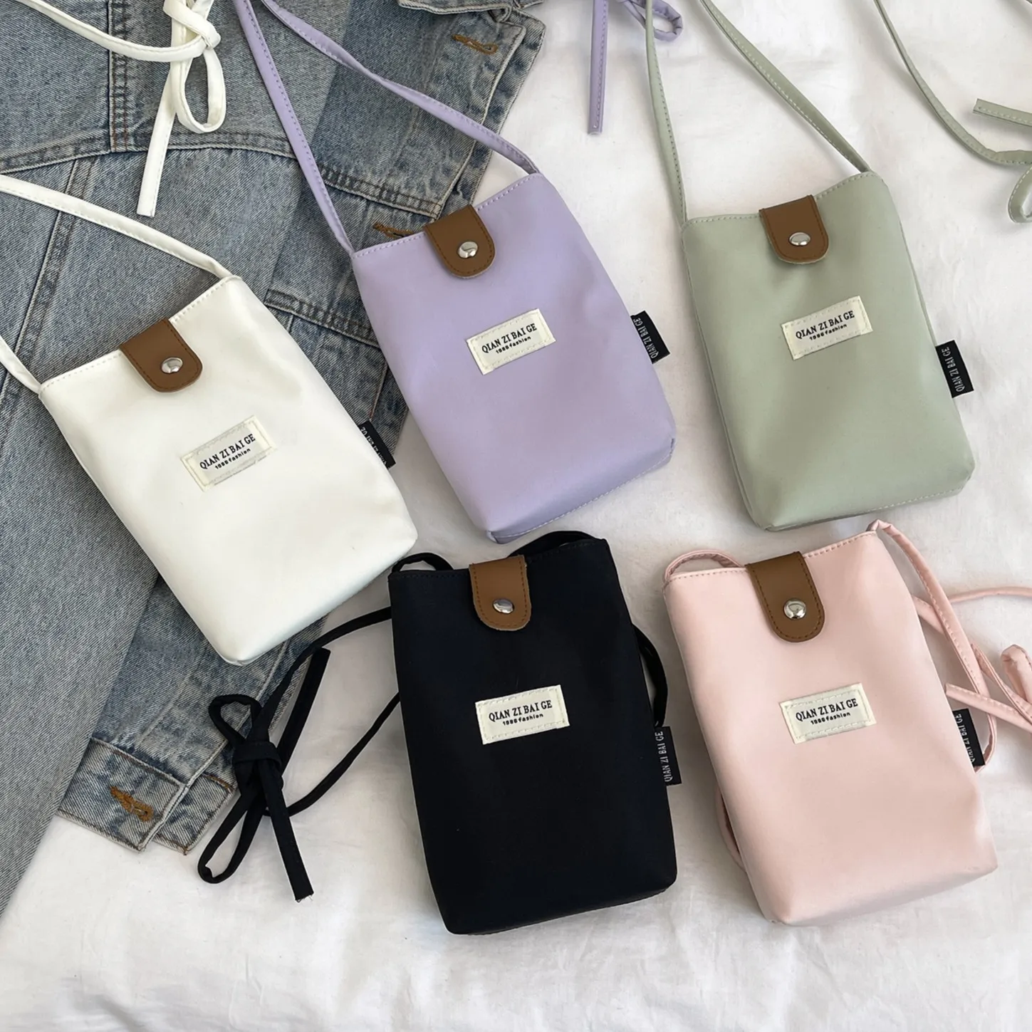 

Fashionable mini phone bag,lightweight and versatile crossbody bag,Oxford fabric women's crossbody shoulder bag purse