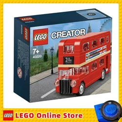 LEGO 40220 Creator Double Decker London BusBuilding Blocks Bricks Toy for Kids Children's Day Birthday Gift (118 Pieces)