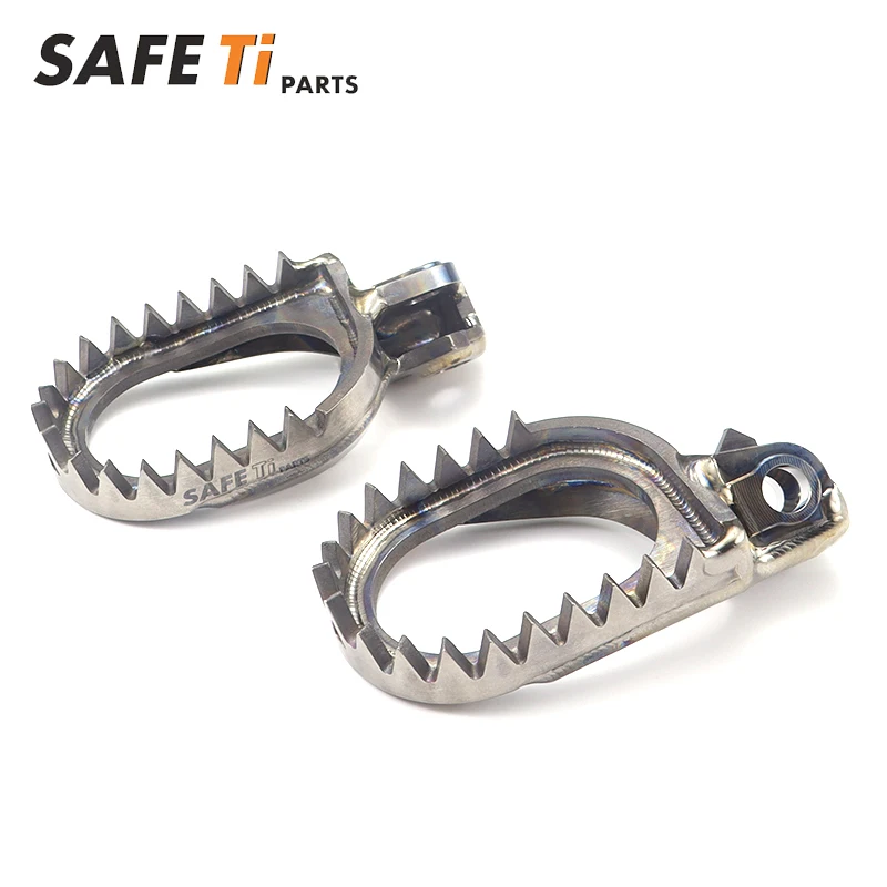 AliExpress NONE Titanium Alloy Footpegs Motocross Dirt Bike Front Footrest For KOVE MX250 MX450 800 RALLY  Foot Rest Peg