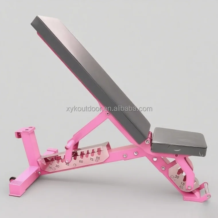 

Home Gym Fitness Equipment Adjustable Foldable Fitness Stool Multifunctional Dumbbell Stool Gym