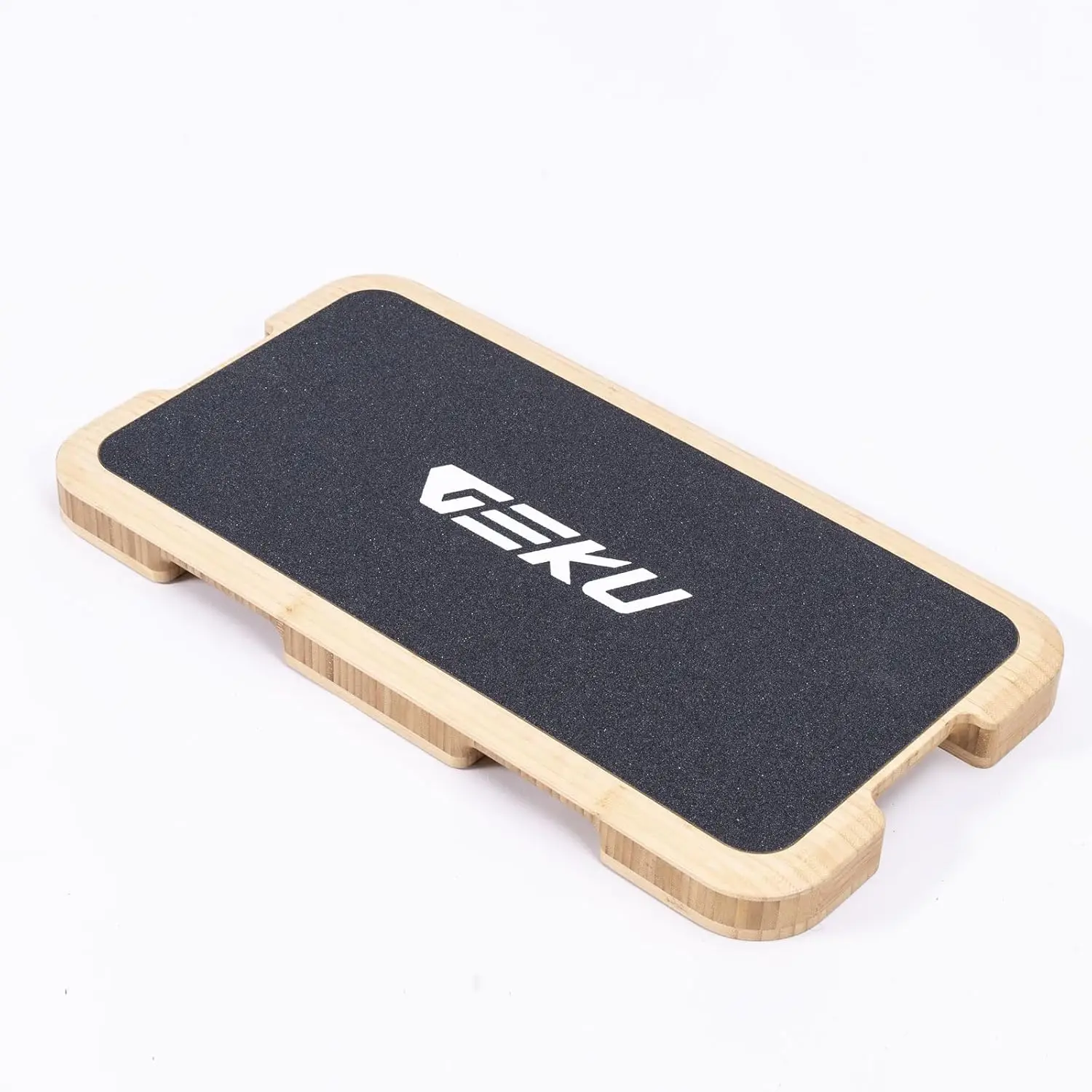 Band Training at Home - Wood Resistance Band Footplate, Natural Wood Color, Non-Slip Surface for Full-Body Workout