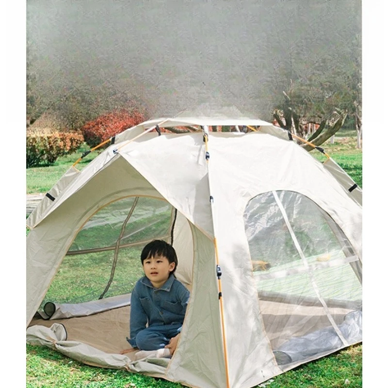 

Tent outdoor portable folding automatic one-click opening and closing picnic camping sunshade