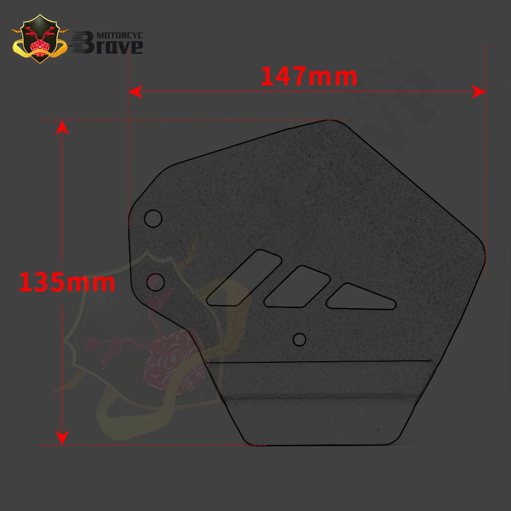 Para SUZUKI V-STROM 1050 XT VSTROM 1050 1050XT V STROM1050XT 2019 2020 2021 2022 2023 Protector de marco de línea de freno lateral derecho