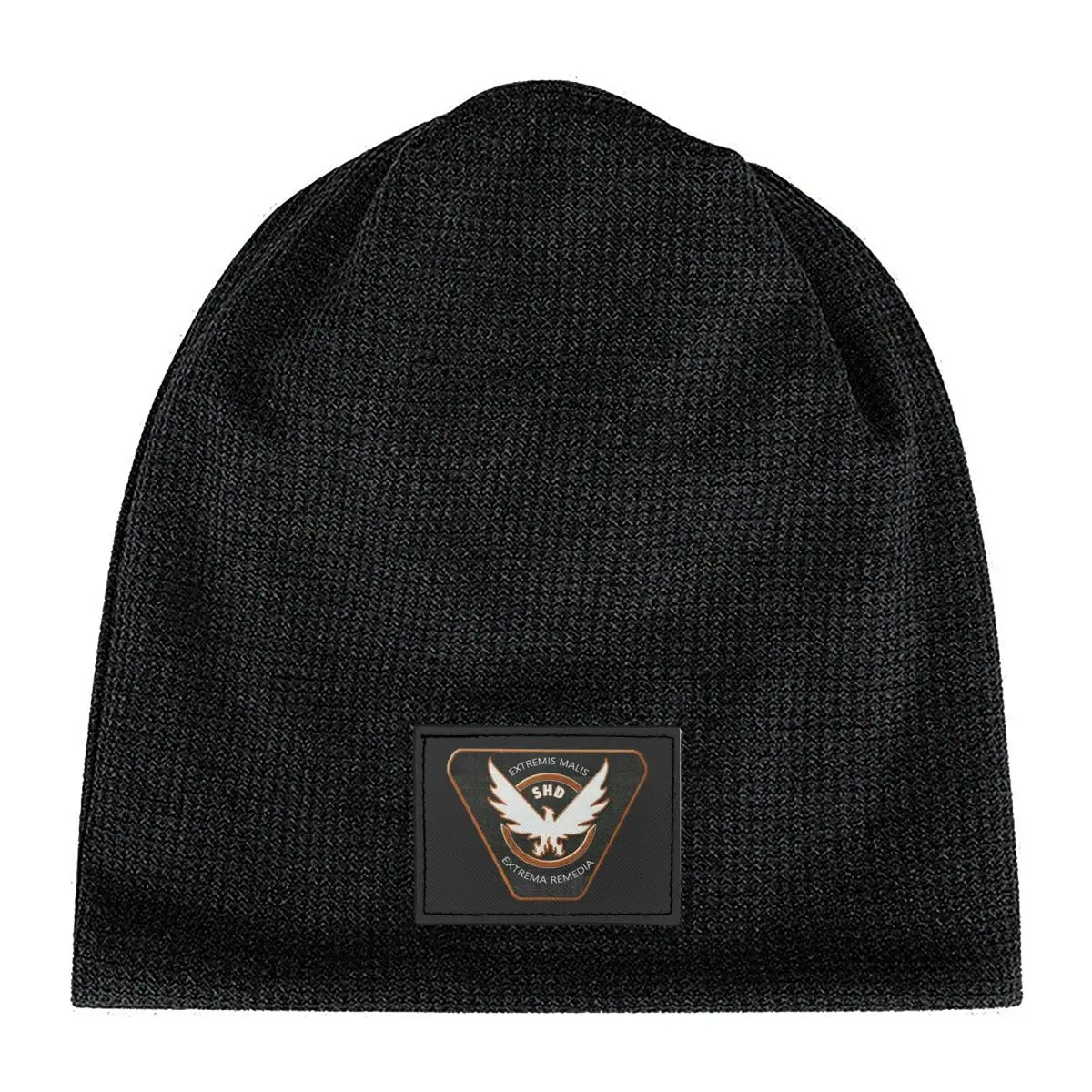 The Division 2 Shd Warm Fleece-Lined Cap Hip Hop Bonnet Hat Autumn Winter Outdoor Beanies Hats for Unisex Adult