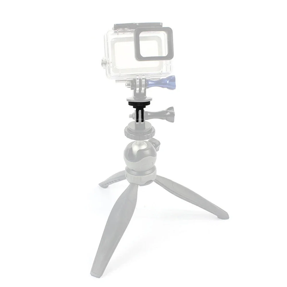 For GoPro 1/4''Screw Mount Adapter Tripod Adapter Camera Mount For GoPro Hero 13 12 11 10 Insta360 X4 X3 DJI Action 5 4 3 AKASO