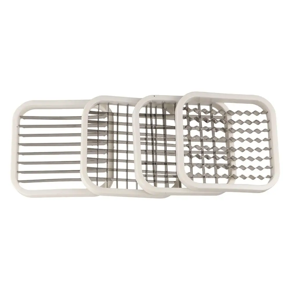 

5pcs/set Household Stainless Steel French Fry Cutter High Hardness Durable Cutting Potato Machine Manual Fruit Cutter Cucumber