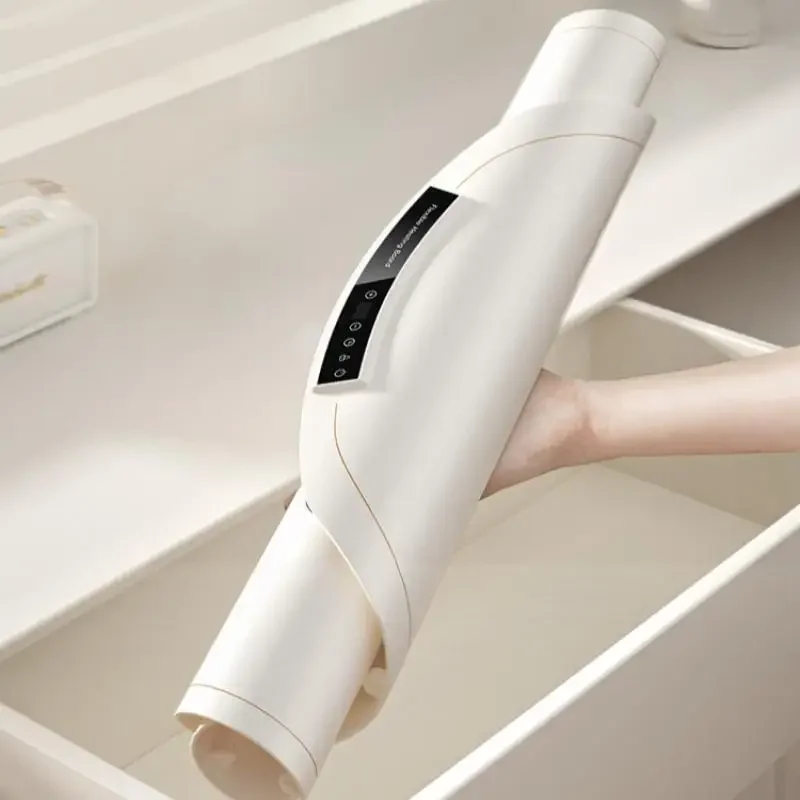 FDLAI 전기 식품 워머, 원형 68cm 500W 220V 소프트 롤 접이식 보관 식품 워머 플레이트, 가열 테이블 매트 절연 보드