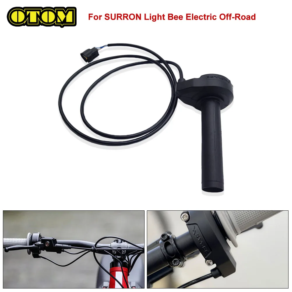 

Для мотоцикла SURRON Light Bee, электронная дроссельная заслонка, алюминиевая ручка поворота, 22 мм, 7/8, тяговый трос руля, Sur-ron, внедорожный мотокросс