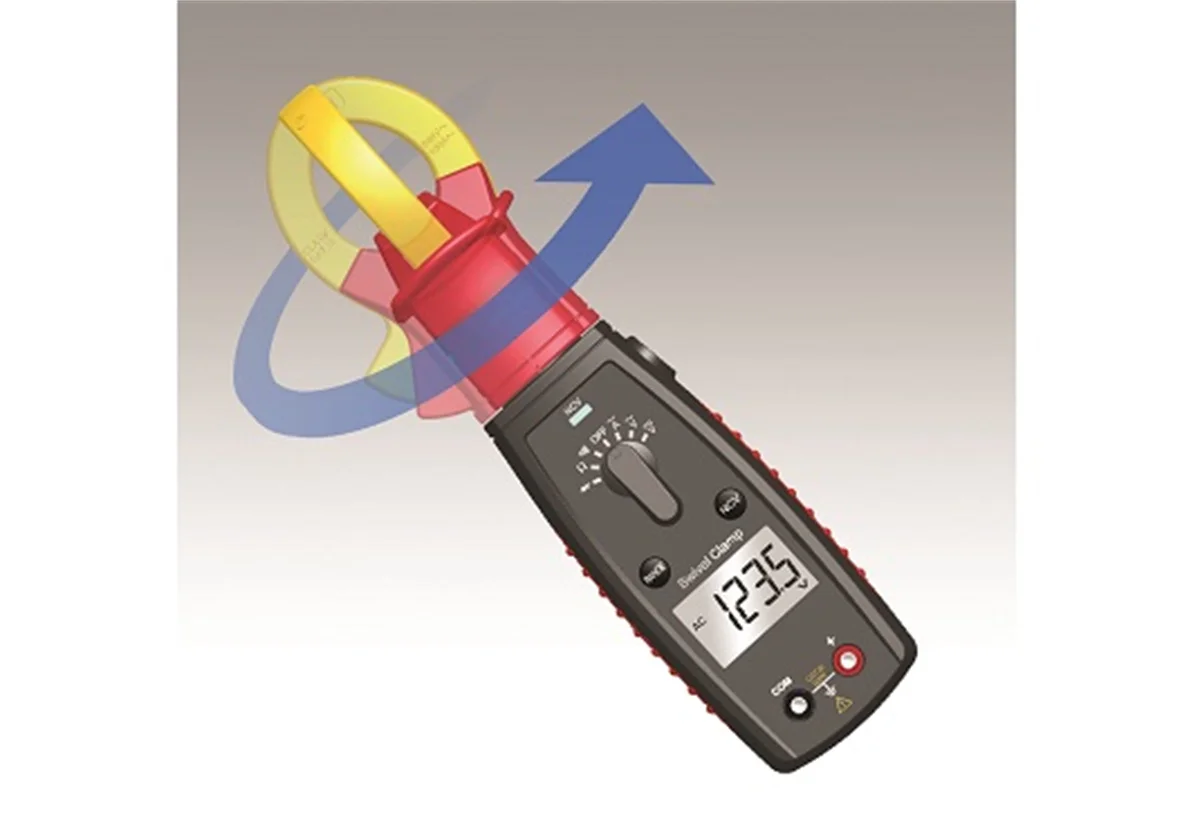 FLUKE Amprobe ACD-23SW True RMS SwivelTM Clamp table 180° rotating jaw head