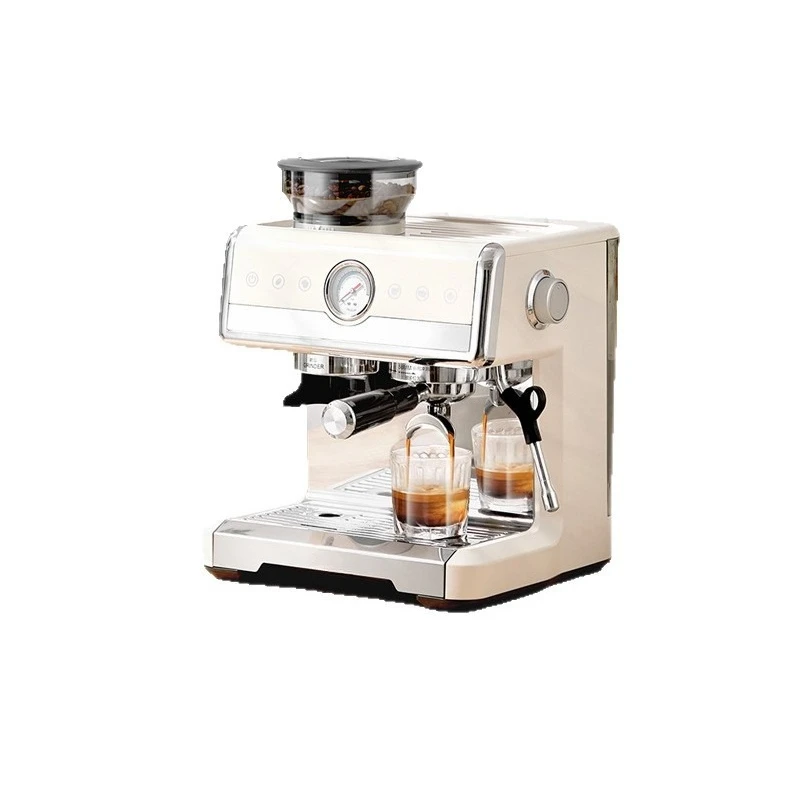 Commercial Italian automatic household grinding machine double boiler double pump