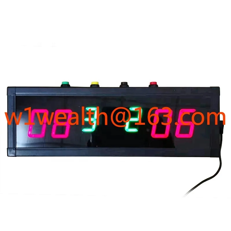 

Electronic billiards table scoreboard with wireless remote control