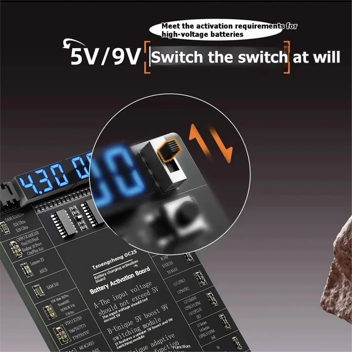 2026 New Mobile Phone Repair Charger Activator for , for , Android Repair Board Supports 17