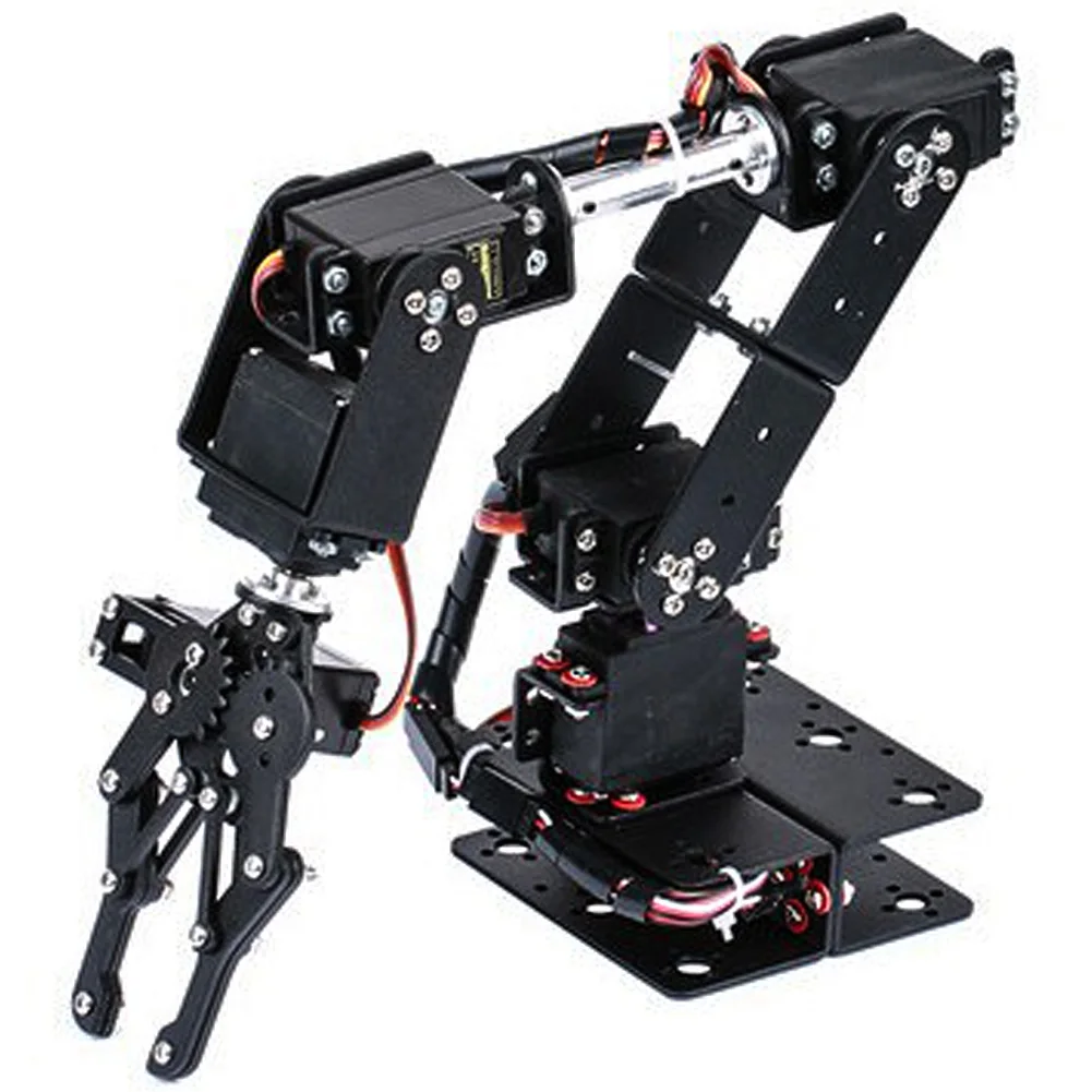 6DOF Robot Mechanical Arm Clamp Claw Kit DOF Manipulator Industrial Robot Parts Robot Claw Industrial Robot Parts Mechanical Arm