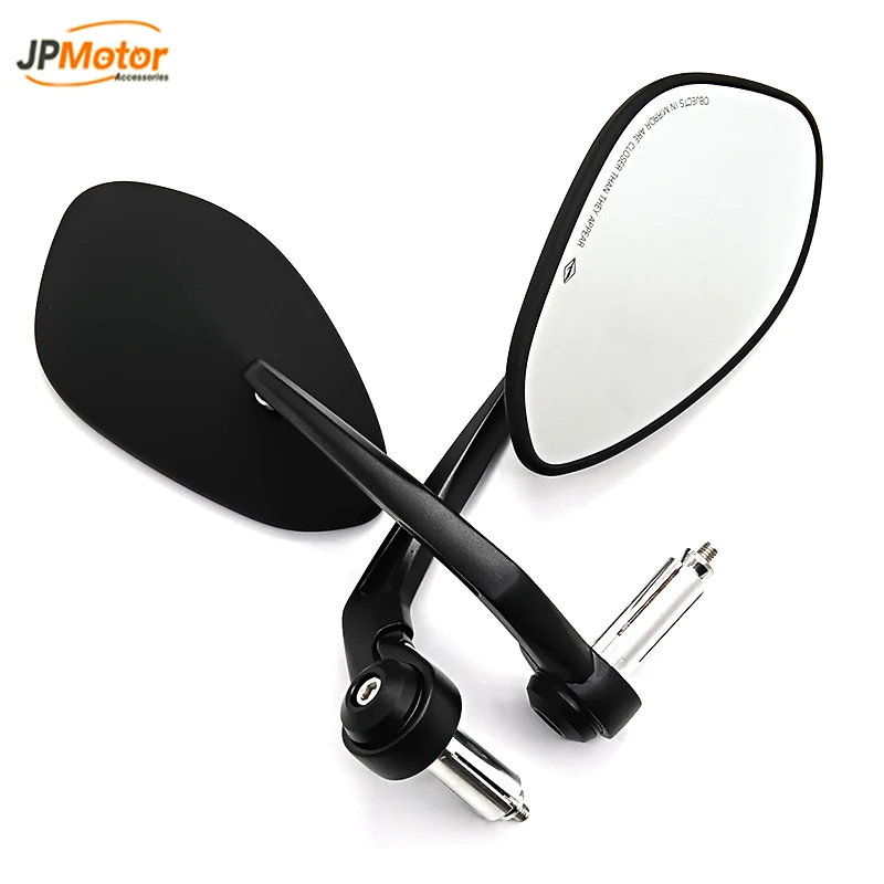 

Round Motorcycle Retro visor Side rearview mirror Aluminium Rear view Side CNC Side Mirror for All Motorcycle 2Pcs/Pair