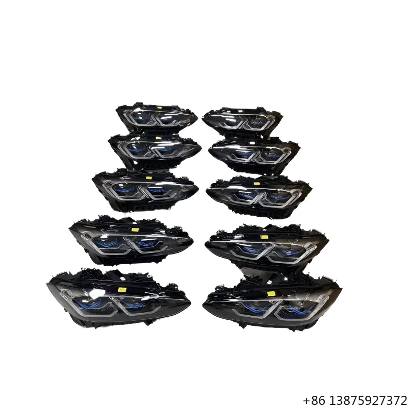 

For M3 M4 CSL 4 Series G80 G22 G82 G23 G26 Angel Eyes Original Remake Assembly Headlight Car Head Lamp OEM 63118084895