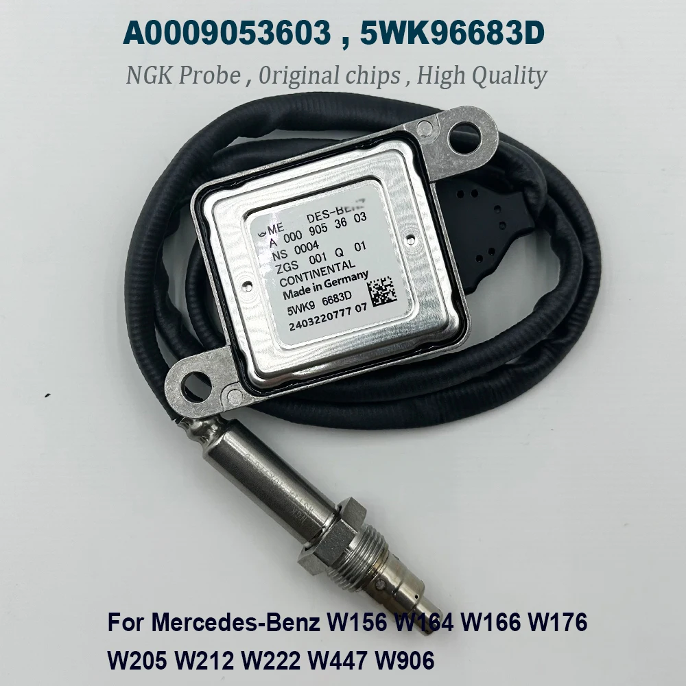 

For NGK Probe A0009053603 5WK96683D High Quality Chips Nitrogen Oxide Sensor For Mercedes-Benzz C Class W205 W166 GLA200