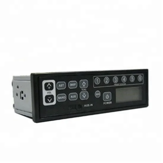Hidaka M99 Excavator Car Radio AUX AM FM 12V 24V Global Frequency Tractor Loader Excavator Radio