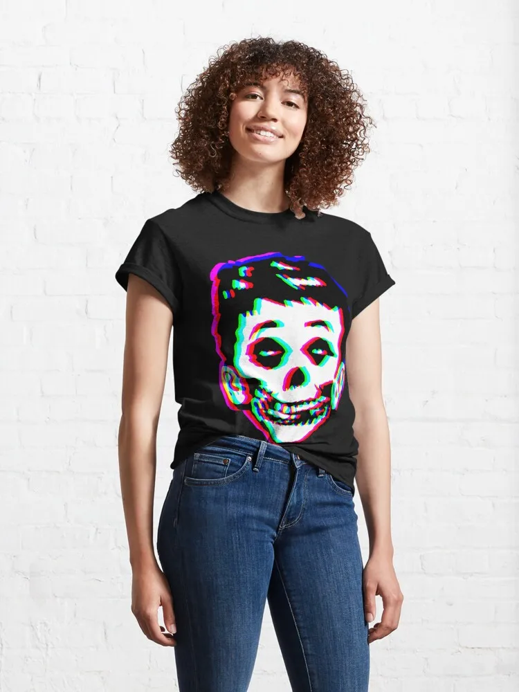 Mad Misfits Re-make Glitch Ver. Classic T-Shirt Short Sleeve Tops Tees Cotton Print Tshirts New Fashion Top Tees