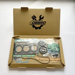 3TNV88 Full Gasket Kit With Head Gasket Set 129001-01340 For Yanmar Loader V3-6 V3--6A Tractor EF352TLX EG227 Engine Parts