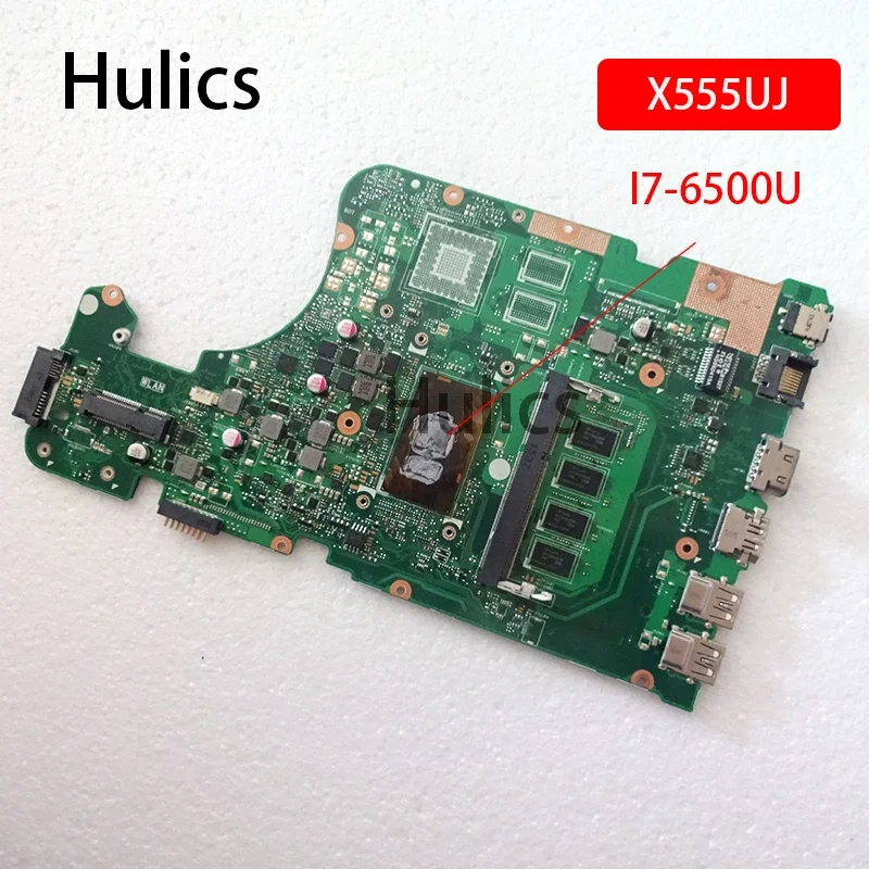 

Hulics использовала материнскую плату X555UJ для ноутбука ASUS X555UF F555U X555UB X555UQ I7-6500U 4G RAM