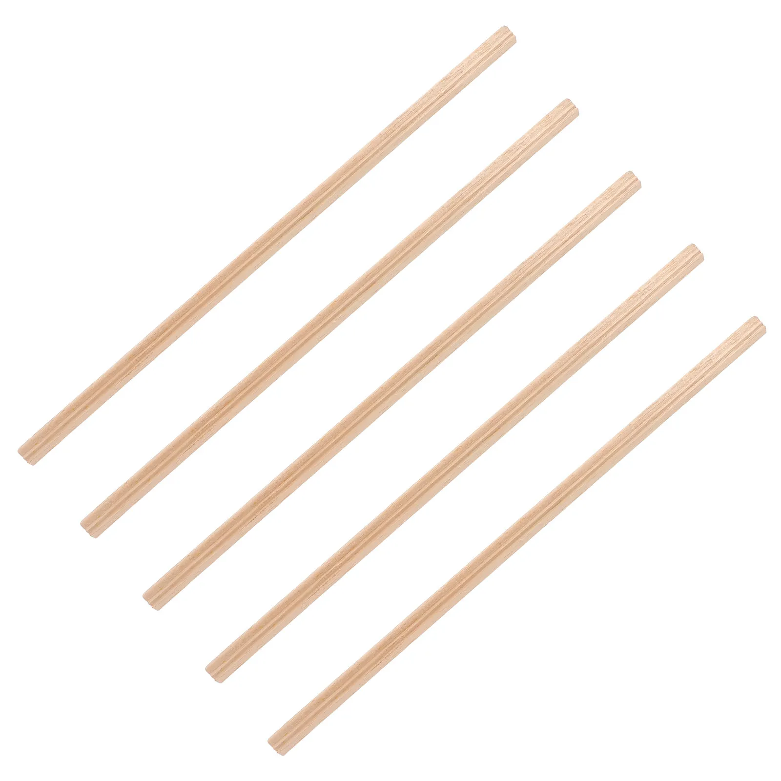 

5Pcs Miniature Wood Trim Baseboard Molding Kit Dollhouse Wall Border DIY Furniture Accessories Ornaments Mini House Building Kit