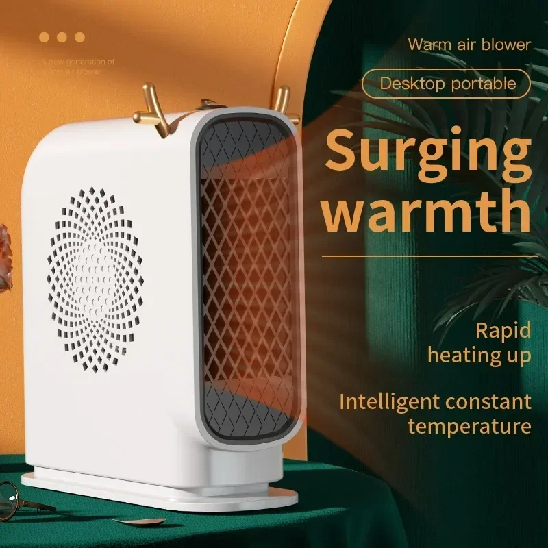 Portable Mini Electric Heater Fast Heating Energy Saving Handheld Warming Device Ideal For Home Use Dormitory Heating