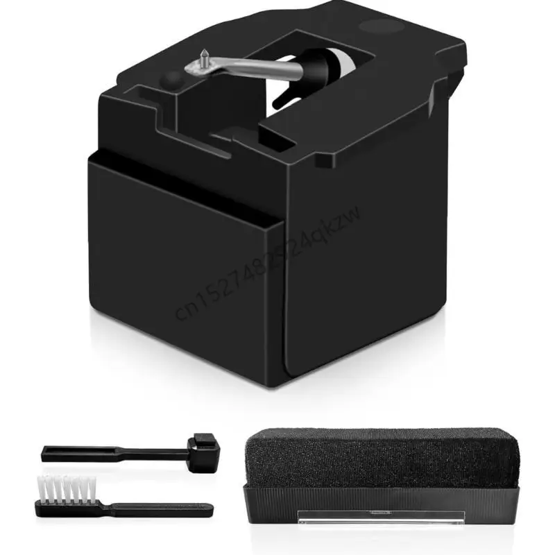 R9CD -рекорд игрок игрок стилусов иглы -поворотный столик стилусы записывают иглу игрока с чистящей кистью для обеспечения звука