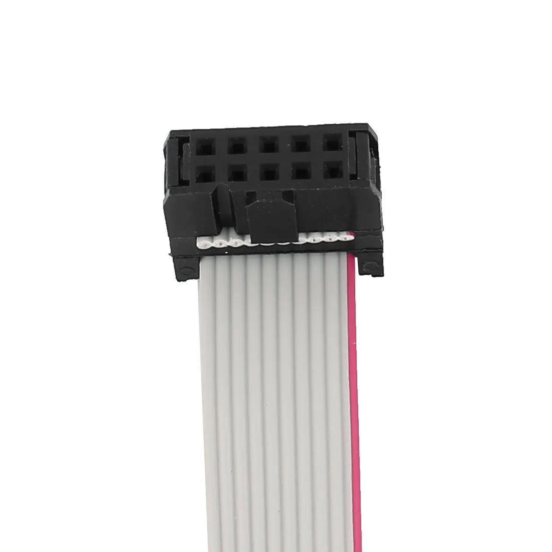 Conector IDC hembra a hembra, 1M, 2,54mm, 2 filas, 10 pines, Cable plano de cinta
