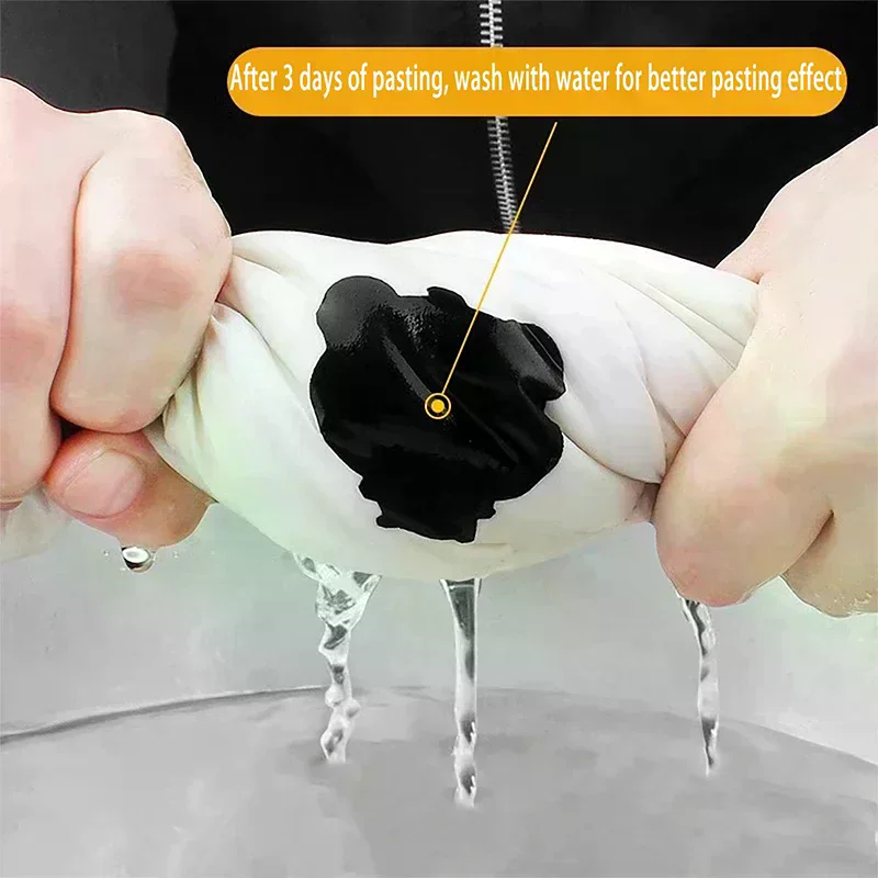 Universal Black Self-Adhesive Fabric Repair Patch (2-Piece) – No-Cut Instant Fix For Down Jackets & Coats