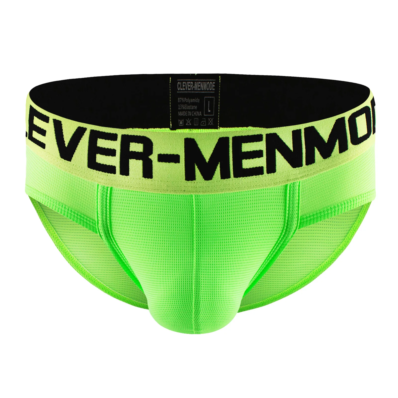 

CLEVER-MENMODE Mesh Underwear Men Briefs Sexy Lingerie Ultra Thin Bulge Penis Pouch Panties Underpants Man Cueca Slips Hombre