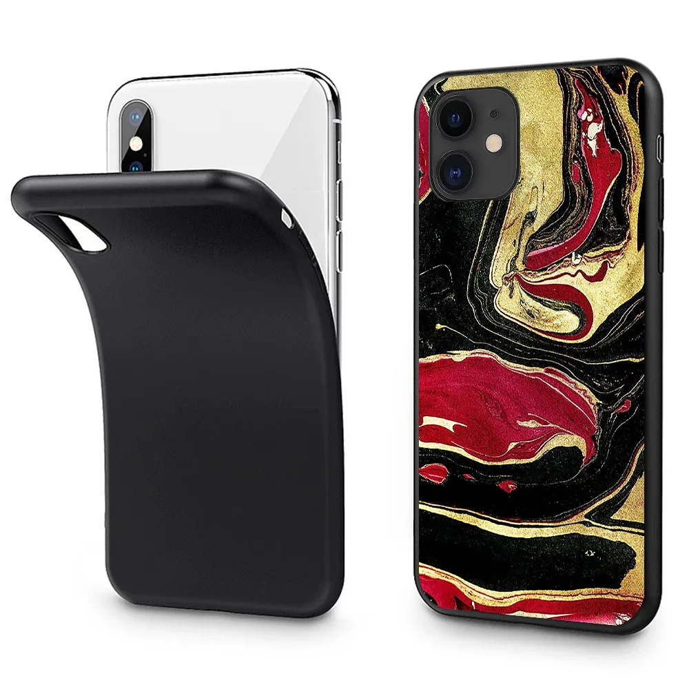 Suitable for iPhone 15 phone case X Foreign trade new marble painted phone case