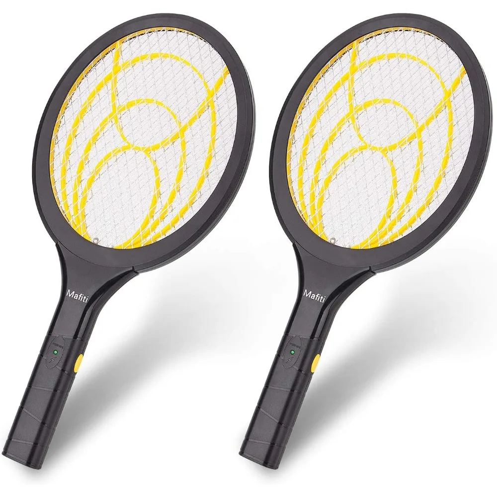 

Электрическая мухобойка-ракетка на батарейках для уничтожения комаров, для дома и улицы