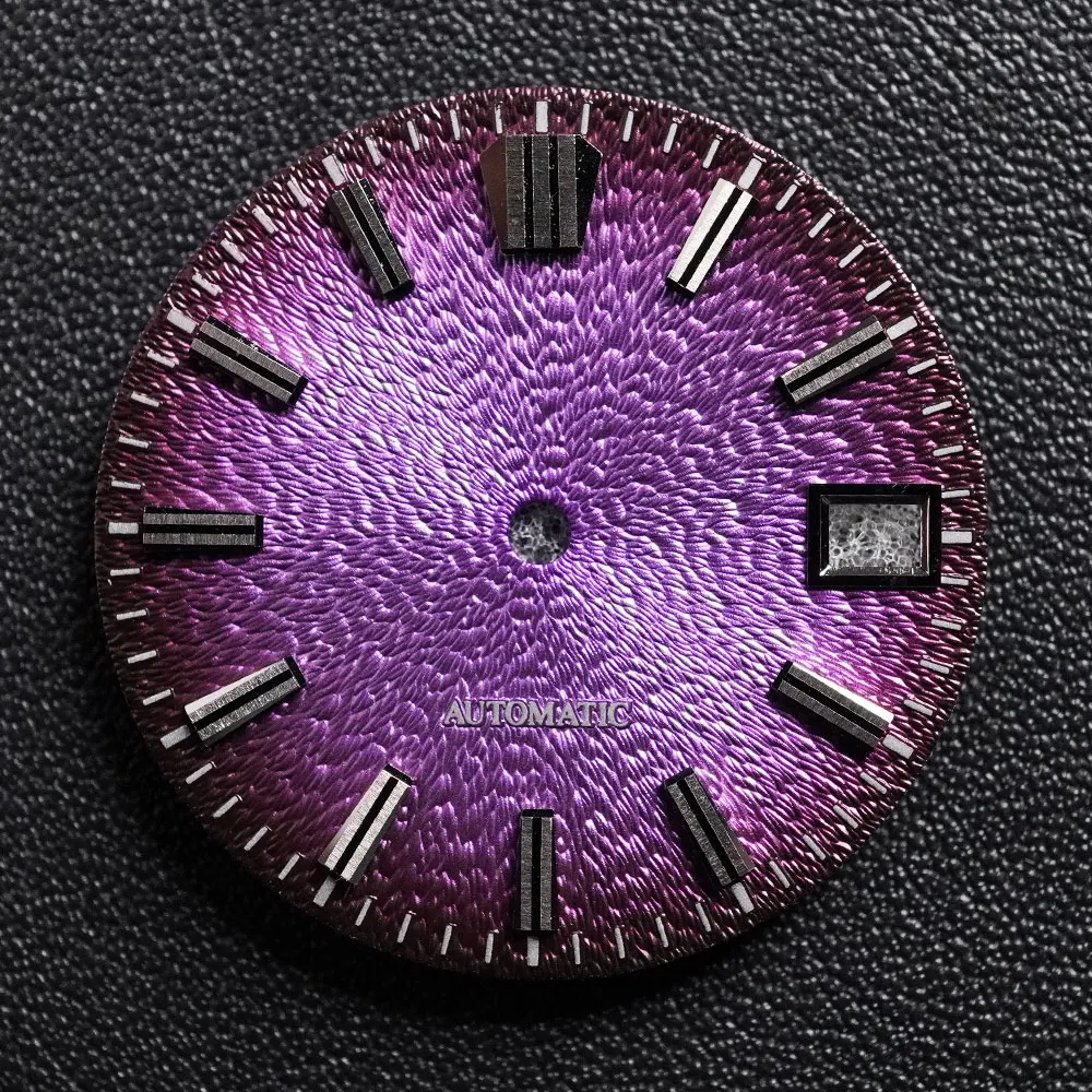 Heiß begehrtes neues Datejust 28,5mm Uhrenzifferblatt, geeignet für NH35 NH36 Automatikwerk, Ersatz-Uhrenzubehör – Detail 1