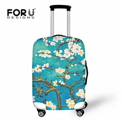 Stretch Travel Luggage Covers Van Gogh Almond Blossom Tree Design Waterproof Suitcase Cover for 18''-32''Trunk Case Accessories