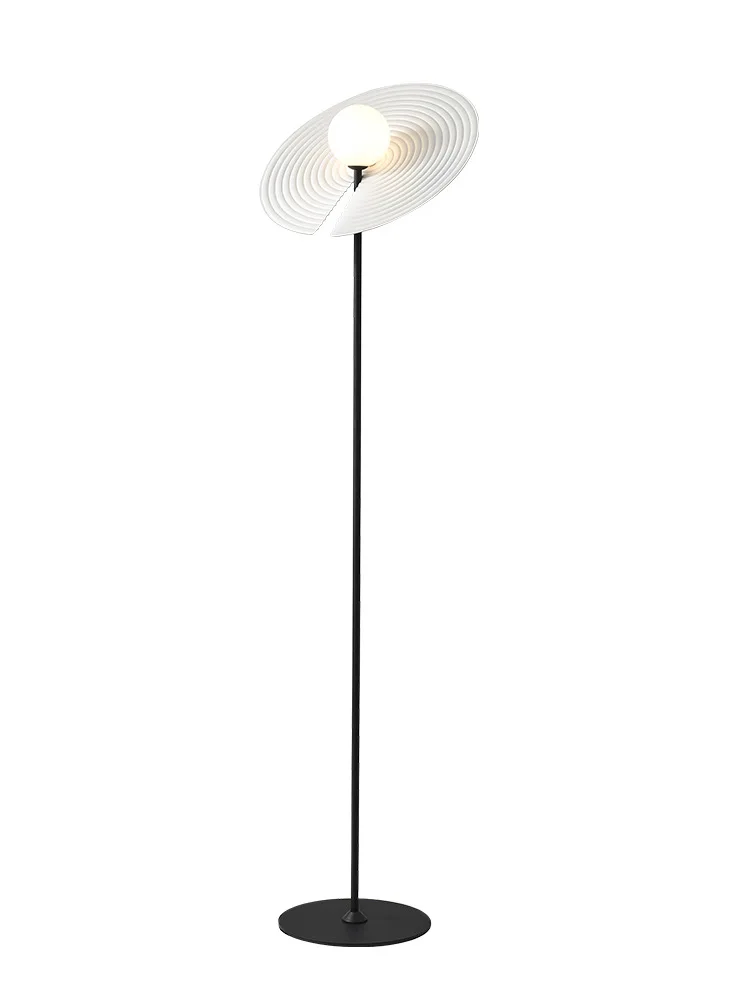 

Living room floor lamp modern, minimalist designer creative art, study bedroom bedside lamp
