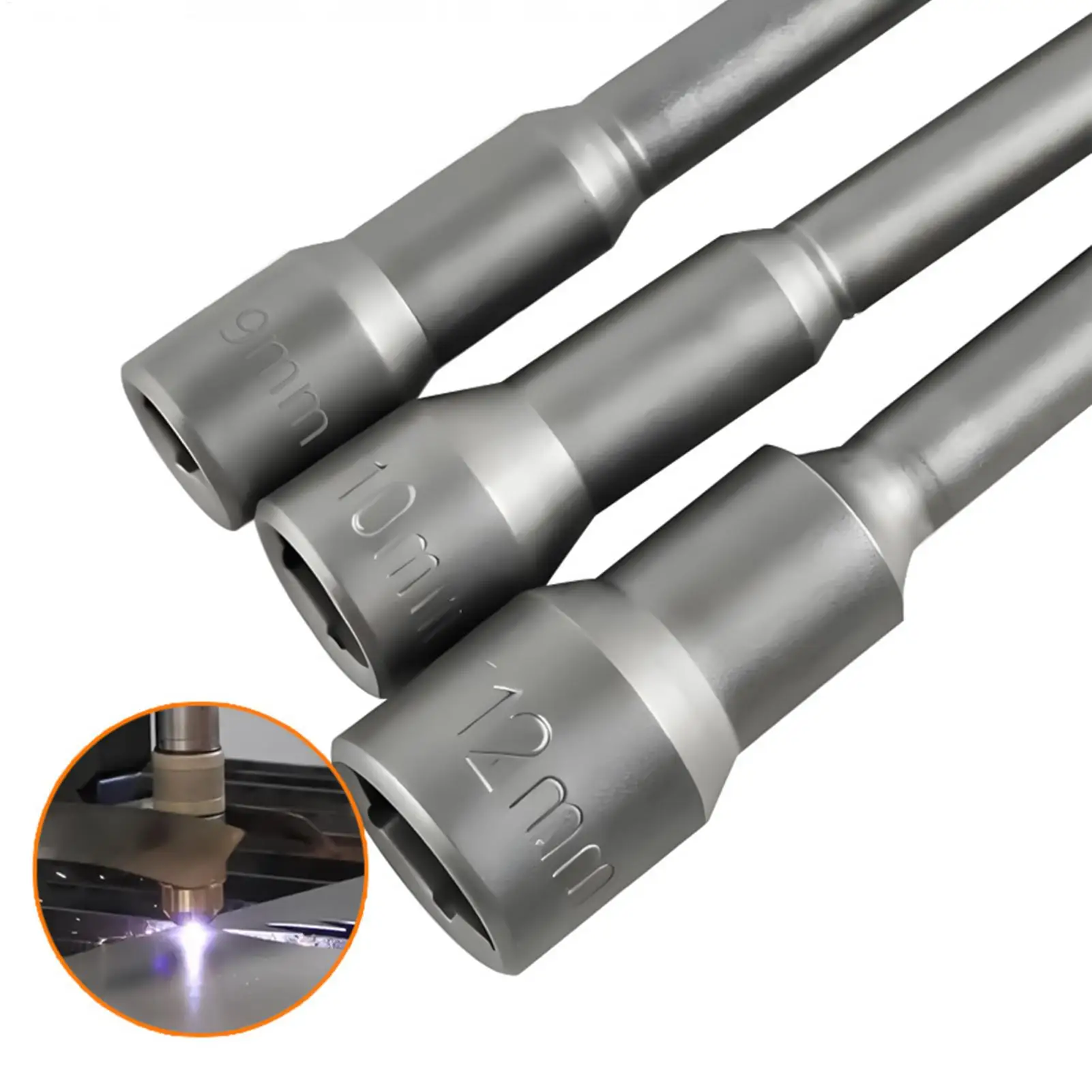 Socket Set For Drill 6 Pieces Strong Magnetic Hexagonal Socket Tools Drill Driver Set For Workshop Garage Professional