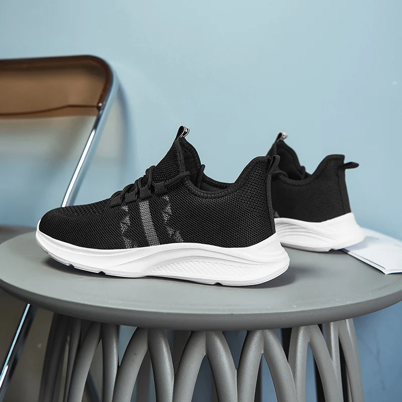 Mesh Women Running Shoes Breathable Knited Women's Casual Outdoor Fitness Walking Shoe Lightweight Lace-up Sports Footwears