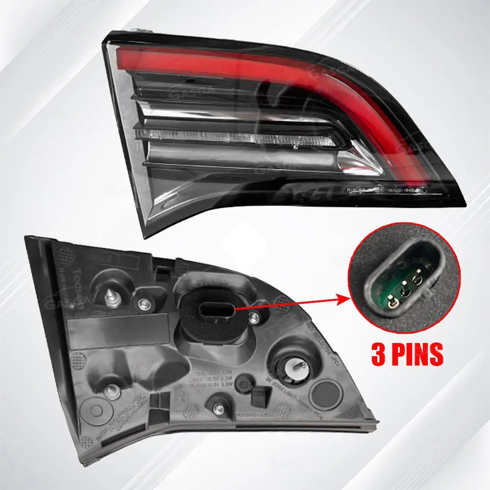 Fit For Tesla Model 3 2017-2020 Car Accessories 1077398-00-F 1077397-00-G NEW LED Rear Tail Light Turn Signal Trunk view 5
