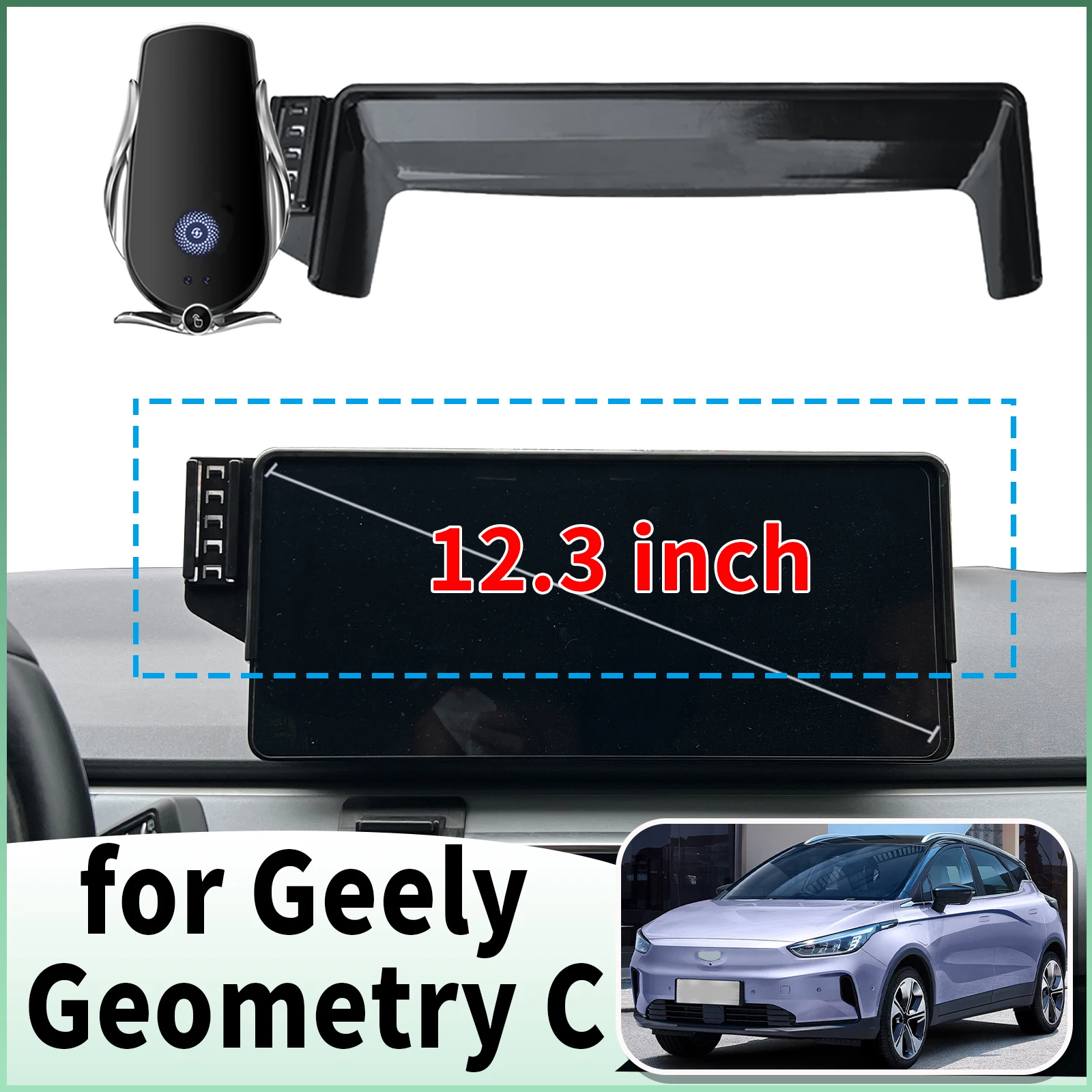 

fit for Geely Geometry C Specific Dashboard Navigation Phone Holder Mount Design Car​​ accessoires