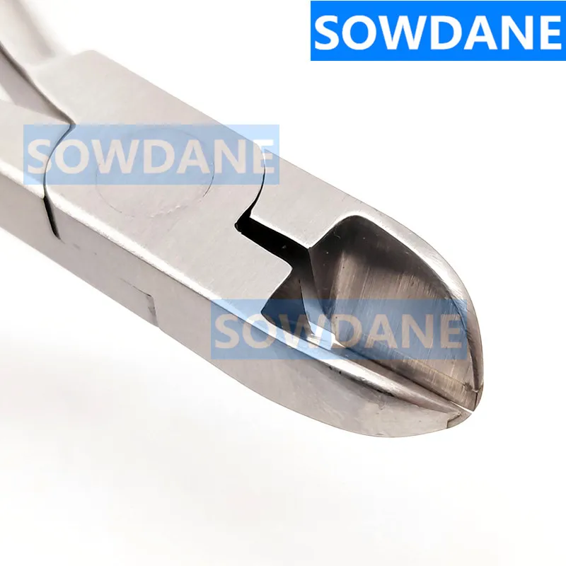 Dental ortodontyczny drut twardy tasak do cięcia szczypce do cięcia drutu Heavey Arch Forcep narzędzie do 0.7mm maksymalne narzędzie stomatologiczne