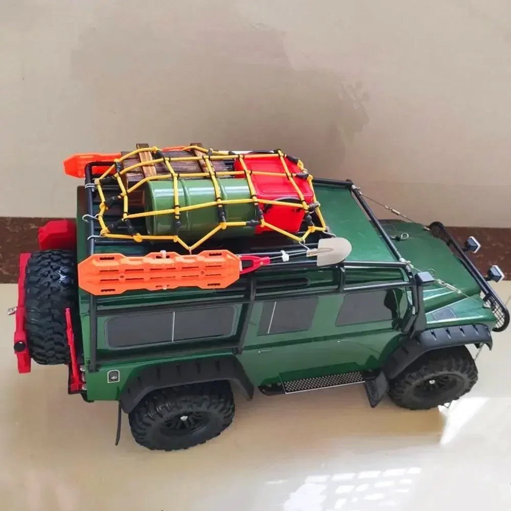 RC Rock Crawler Cars Zestaw dekoracyjny RC Samochód wspinaczkowy Symulacja pręta Topór łopata Wciągarka Garnek na olej Drewniane pudełko Części Akcesoria