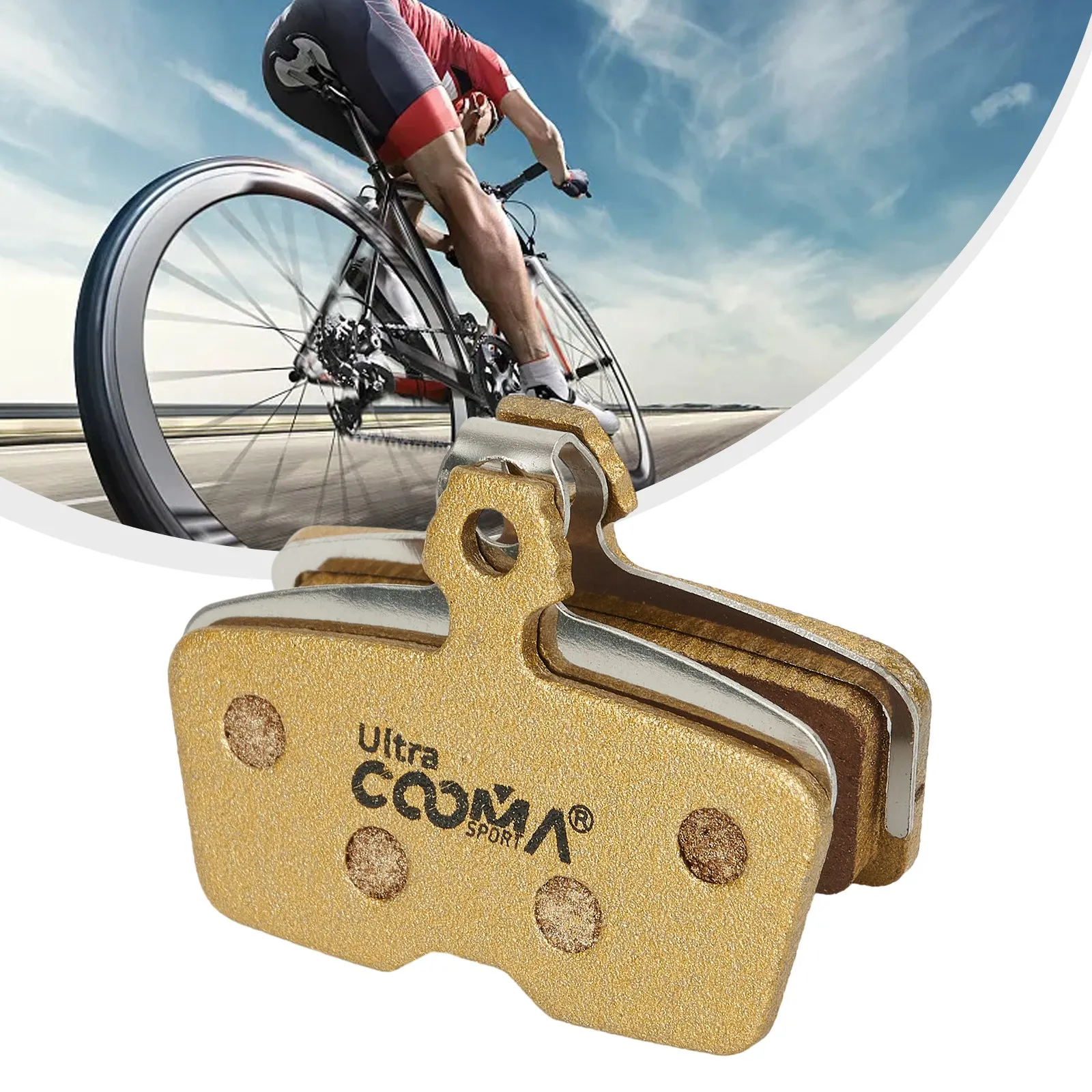 

1 Pair Bike Disc Brake Pads Resin Replacements Be Used For SRAM -AVID Code R 2011+ Guide RE Disc Road Cycling Part