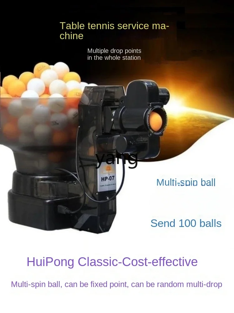 YJQ  home training automatic serve device portable desktop sparring ball artifact