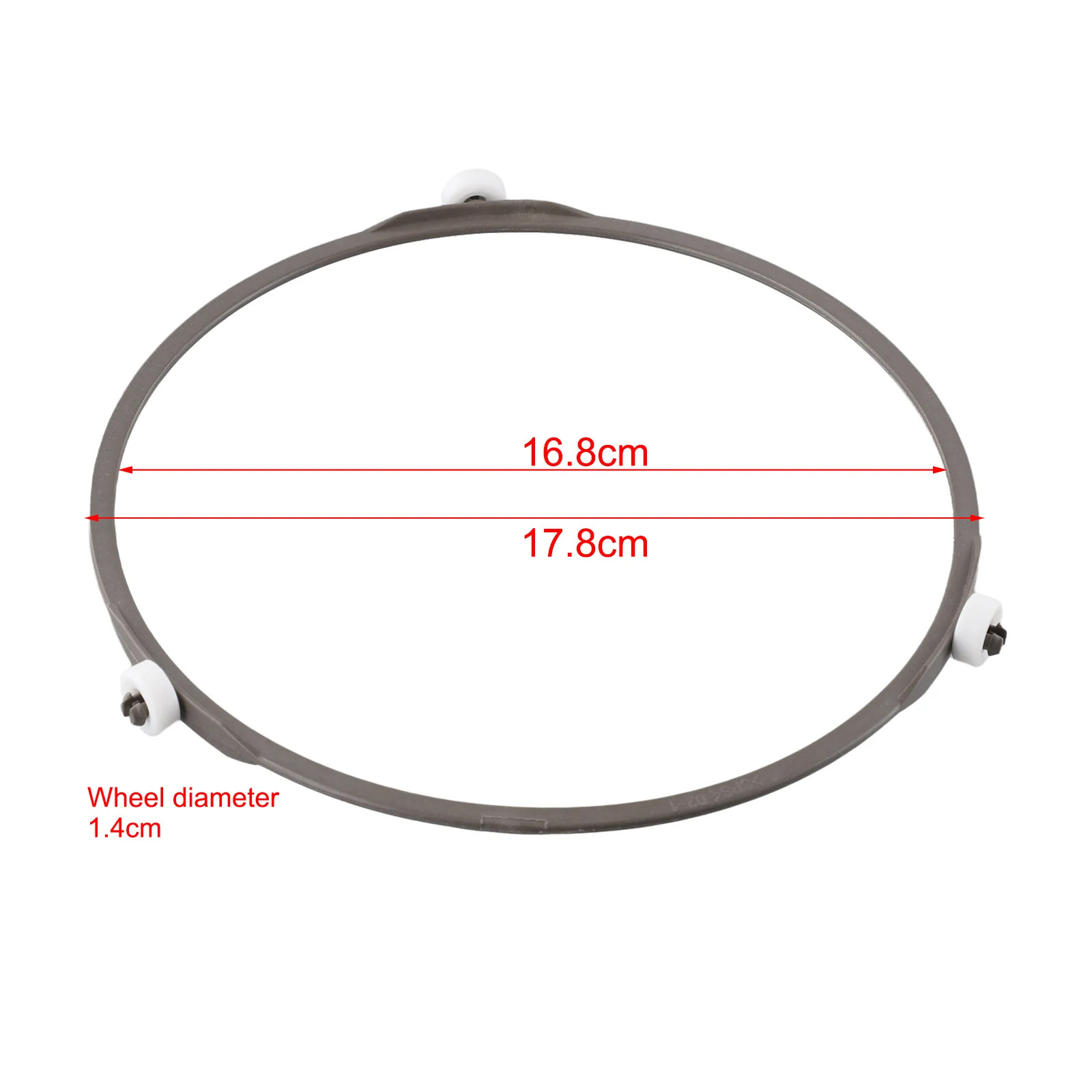 Convenient Food Rotation Turntable Bracket Base Tray Rotating Ring Stand for Microwave Oven Compatible with Most Models