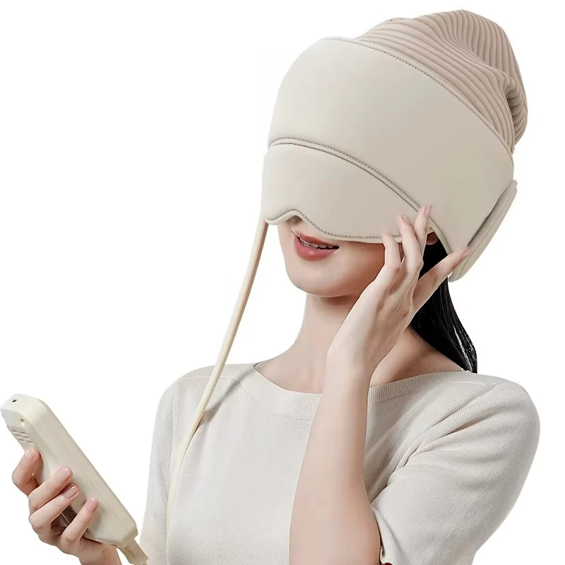 new multi-functional eye compress sleep machine headache meridian dredging scalp automatic head massager