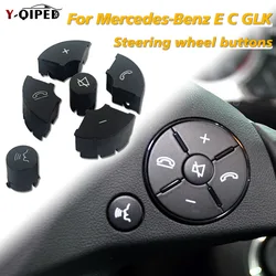 Car Multi-Function Steering Wheel Button Keys For Mercedes Benz C E GLK Class W204 X204 C180 C200 C250 C260 C300 C350 W207 W212