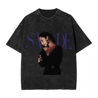SADE Y2K Vintage Harajuku Streetwear Oversized Washed T Shirts Goth Casual Loose Hip-hop Top Men Women Tee Real Casa Tennis Club