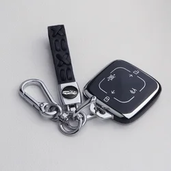 Autosleutel Hoes Voor Zeekr 001 009 X Bescherming Afdekking Tas Shell Sleutelhanger Behuizing Houder Houder Fob Interieur Accessoires