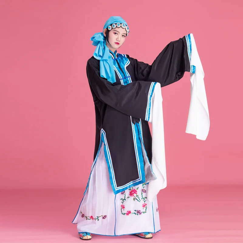 

Traditional Peking Opera Drama Stage Wear Qin Xianglian Clothes Huadan Costume Ancient China Operas Performance LaoDan Outfit
