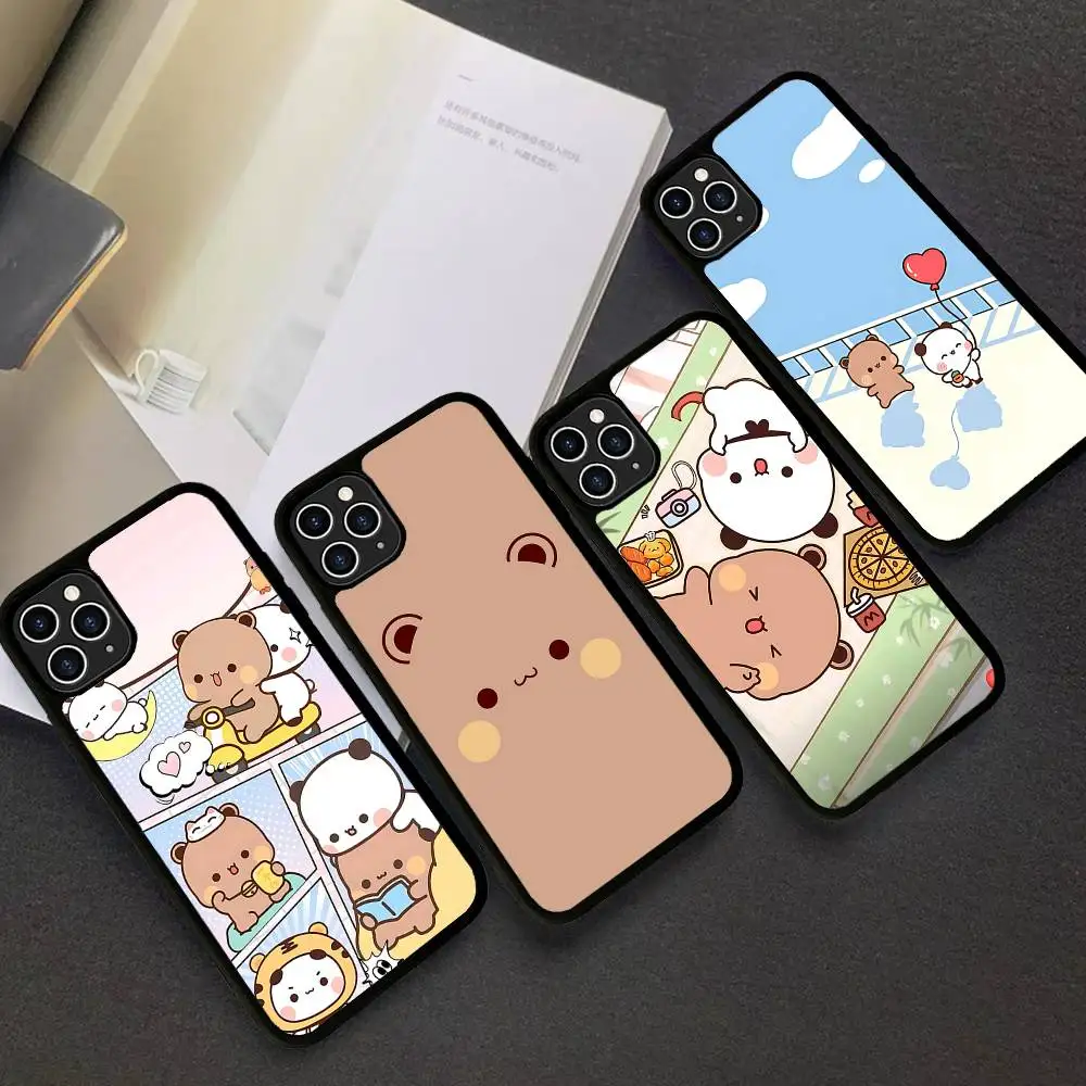 BuBu And DuDu Phone Case For iPhone 17 16 15 14 13 Plus 12 11 Pro Max PC+TPU Cases Back Cover